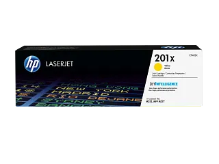 HP 201X High Yield Yellow Original LaserJet Toner Cartridge (CF402X) — HP product image