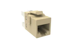 CommScope 1-2291217-1 | KJ-Series Modular Jack, RJ45, Cat5e Unshielded, Ivory