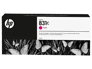 HP 831C 775-ml Magenta Latex Ink Cartridge (CZ696A) — HP product image