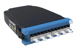 CommScope 760242968 | InstaPATCH 360 TeraSPEED Standard Module, 12 LC fibers (6 duplex ports), Blue, iPatch Ready