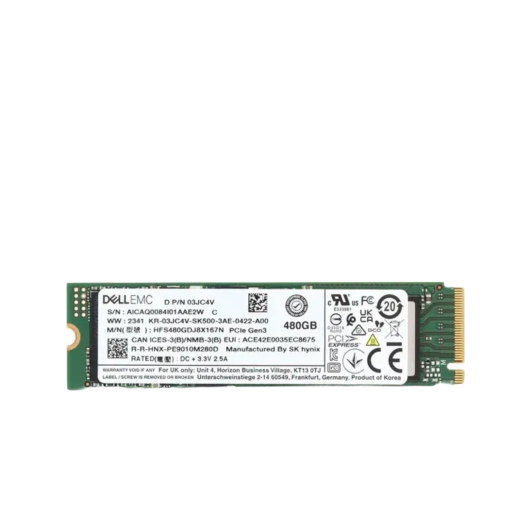 Dell 3JC4V 480GB NVMe SSD
