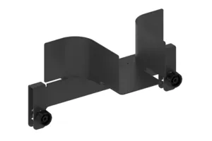 CommScope FGS-DLDB-ST-4 | FiberGuide Straight 4in Ladder Rack Bracket, Black