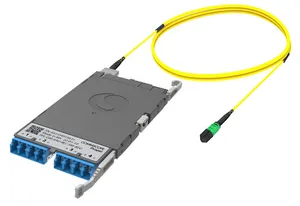 CommScope PPLA3VRLCRVL | Propel ULL Multimode OM5 Cabled Module, 6x16 duplex LC Propel module on End A to 1x16f MPO/APC non-pinned Multimode on End B, 96 fiber B2ca Trunk, Method A