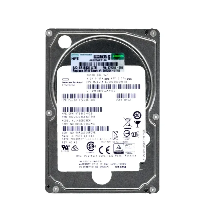 HPE 872286-001 300GB SAS Hard Drive