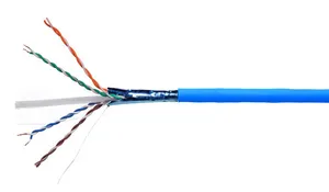 CommScope 884032108/10 | CS44CM Category 6A, F/UTP Cable, non-plenum, blue jacket, 4 pair count, 1000 ft (305 m) length reel