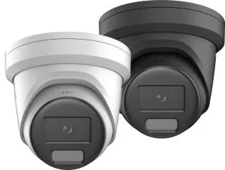 Hikvision DS-2CD2347G2-LSU/SL 4 MP ColorVu Strobe Light and Audible Warning Fixed Turret Network Camera