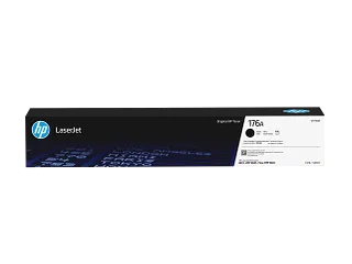 HP 176A Black Original LaserJet Toner Cartridge (W1760A) — HP product image