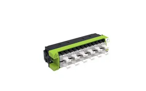 CommScope 760242981 | SYSTIMAX 360 Distribution Adapter Pack 24 LC LazrSpeed Lime Green iPatch Ready