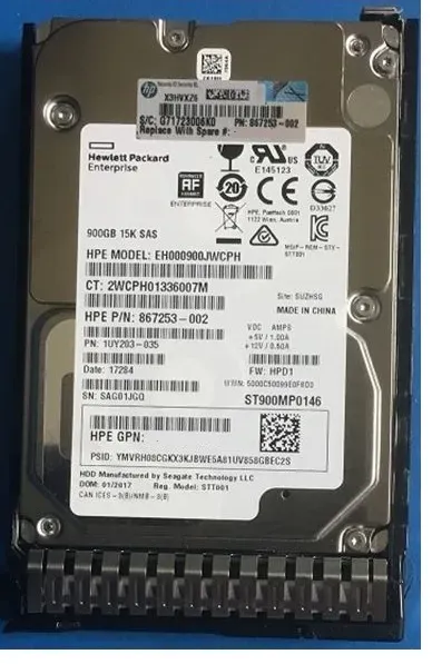 HPE 867253-002 900GB SAS Hard Drive