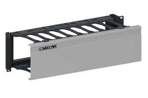 CommScope 760172924 | Horizontal Trough Kit, 3 RU, 19 in, single sided, silver