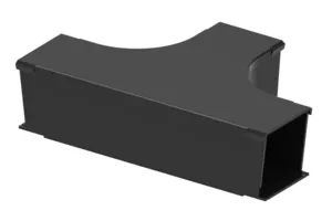 CommScope FGSB-MHTA-C | FiberGuide Horizontal T, 2x2in, Black