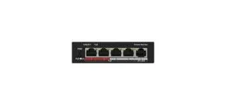 HiLook NS-0105P-35(B) 4 Port Fast Ethernet Unmanaged POE Switch