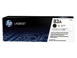 HP 83A Black Original LaserJet Toner Cartridge (CF283A) — HP product image