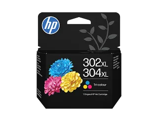 HP 302XL/304XL Tri-color Original Ink Cartridge (B7RT8AE) — HP product image