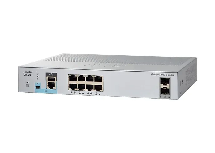 Cisco WS-C2960L-SM-8TS 8-Port Ethernet Switch