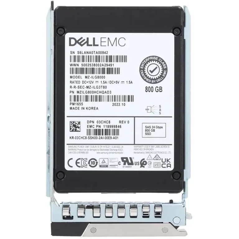 Dell 3CHC8 800GB SAS SSD