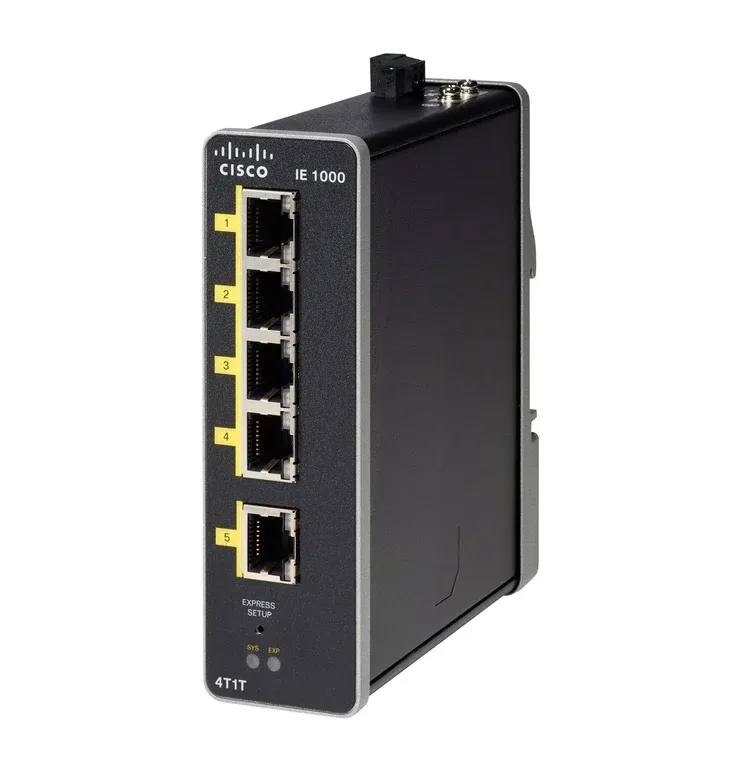Cisco IE-1000-4T1T-LM 4-Port Ethernet Switch