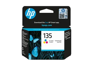 HP 135 Tri-color Original Ink Cartridge (C8766HE) — HP product image