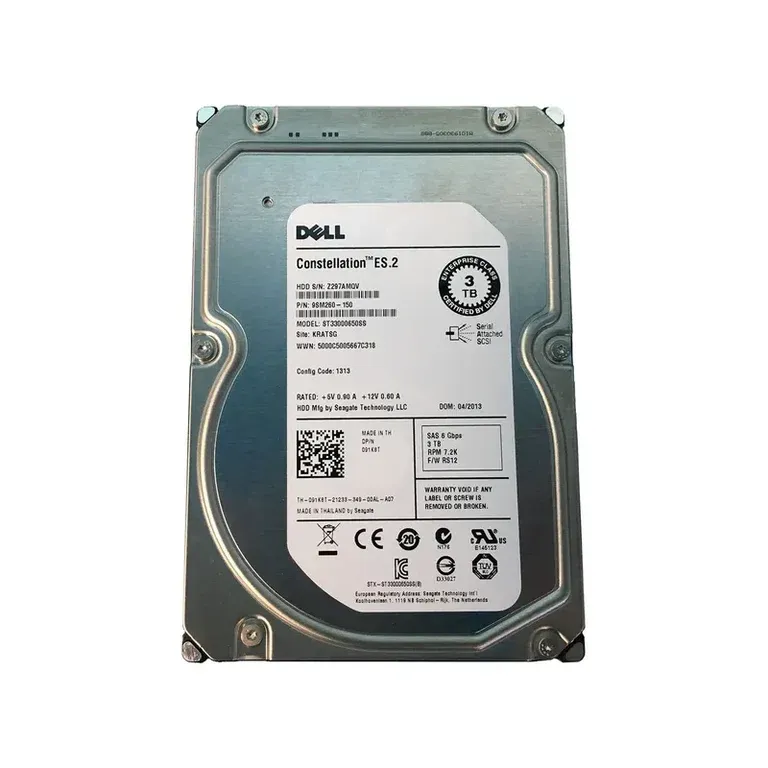 Dell 91K8T 3TB SAS Hard Drive