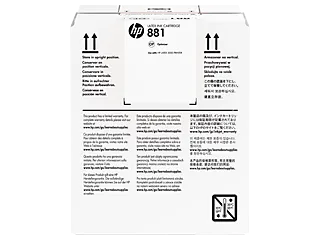 HP 881 5-liter Latex Optimizer Cartridge (CR337A) — HP product image