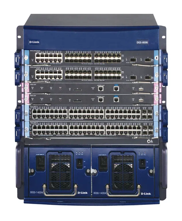 D-Link 6 Slot Chassis Switch DGS-8006 product image