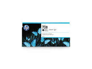 HP 728 300-ml Matte Black DesignJet Ink Cartridge (F9J68A) — HP product image