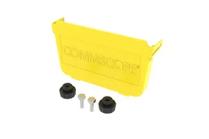 CommScope FGS-HMEC-B-Y | FiberGuide End Cap Kit, 4x6in, Yellow