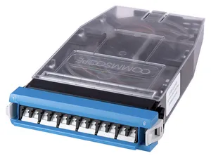 CommScope 760245402 | G2 Splice Cassette, 12LC/UPC with internal shutters, OS2, with ribbon pigtails