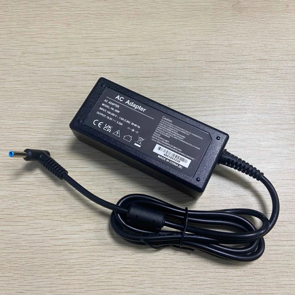 HP Laptop Adapter 19.5V 3.33A Blue Pin
