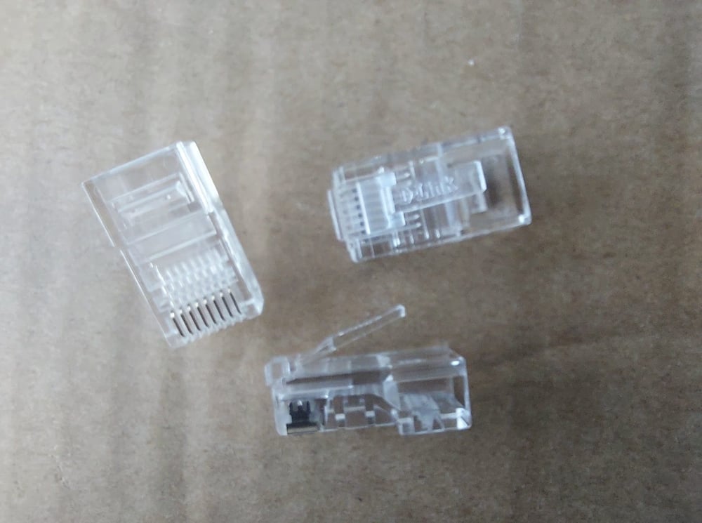 DLINK CAT6 RJ45 CONNECTOR PACKET