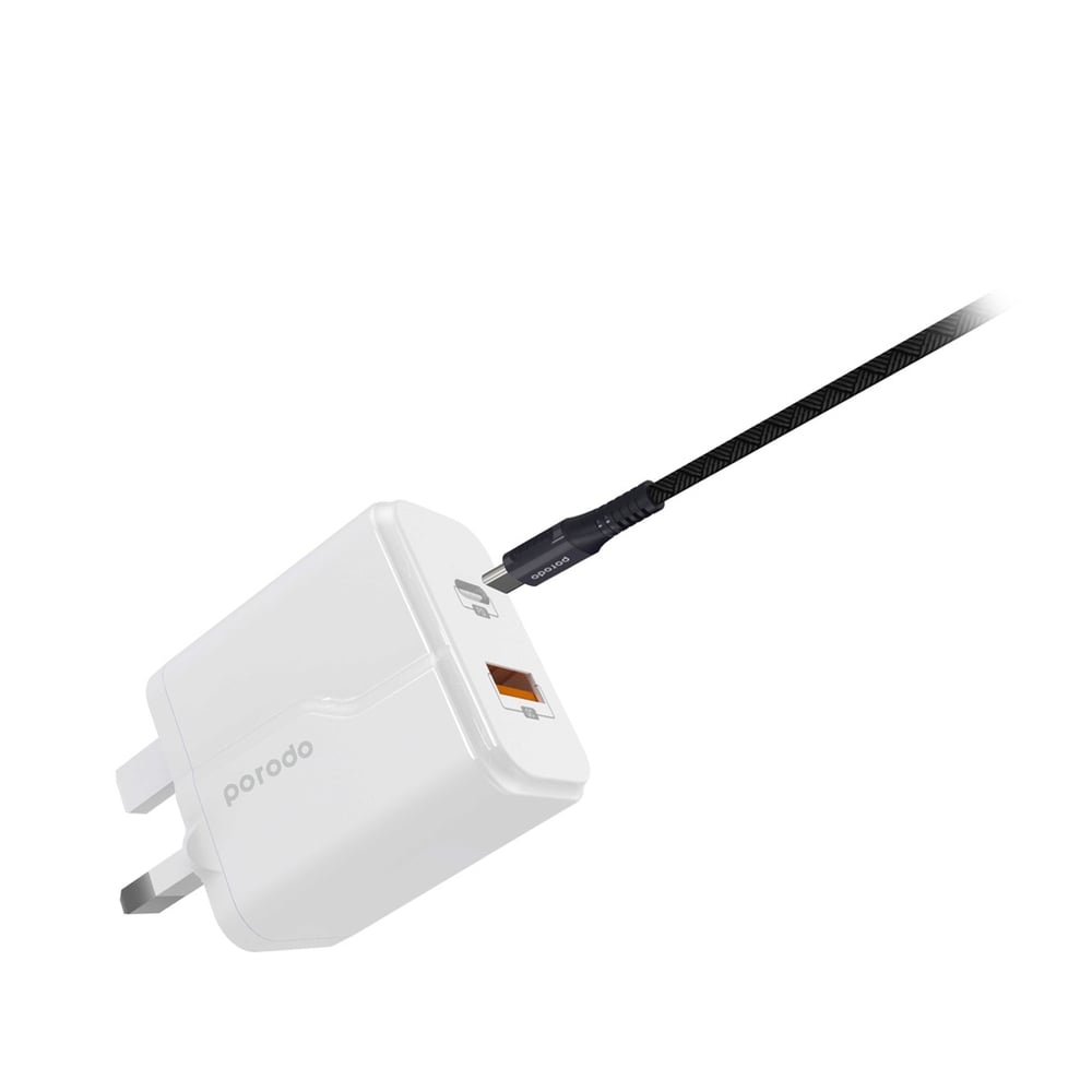 OPTIVA 18W PD DUAL PORT WALL CHARGER