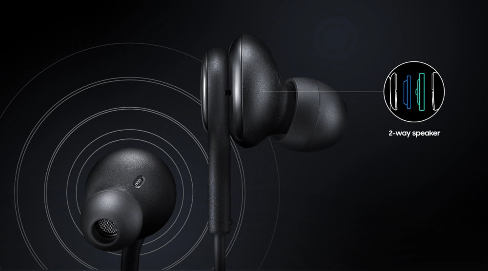 SAMSUNG 3.5MM EARPHONES BLACK