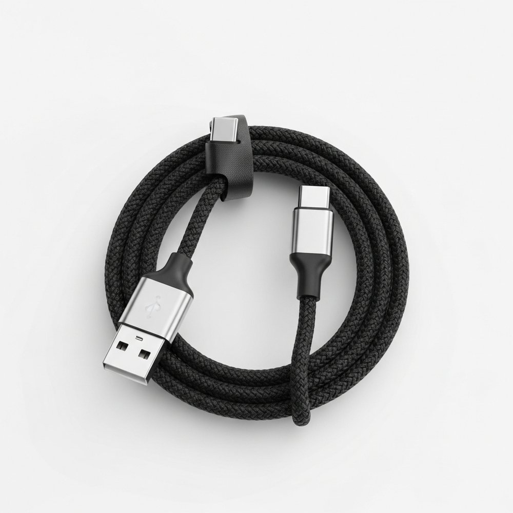ANKER 322 USB-A TO USB-C BRAIDED CABLE-6F BLACK