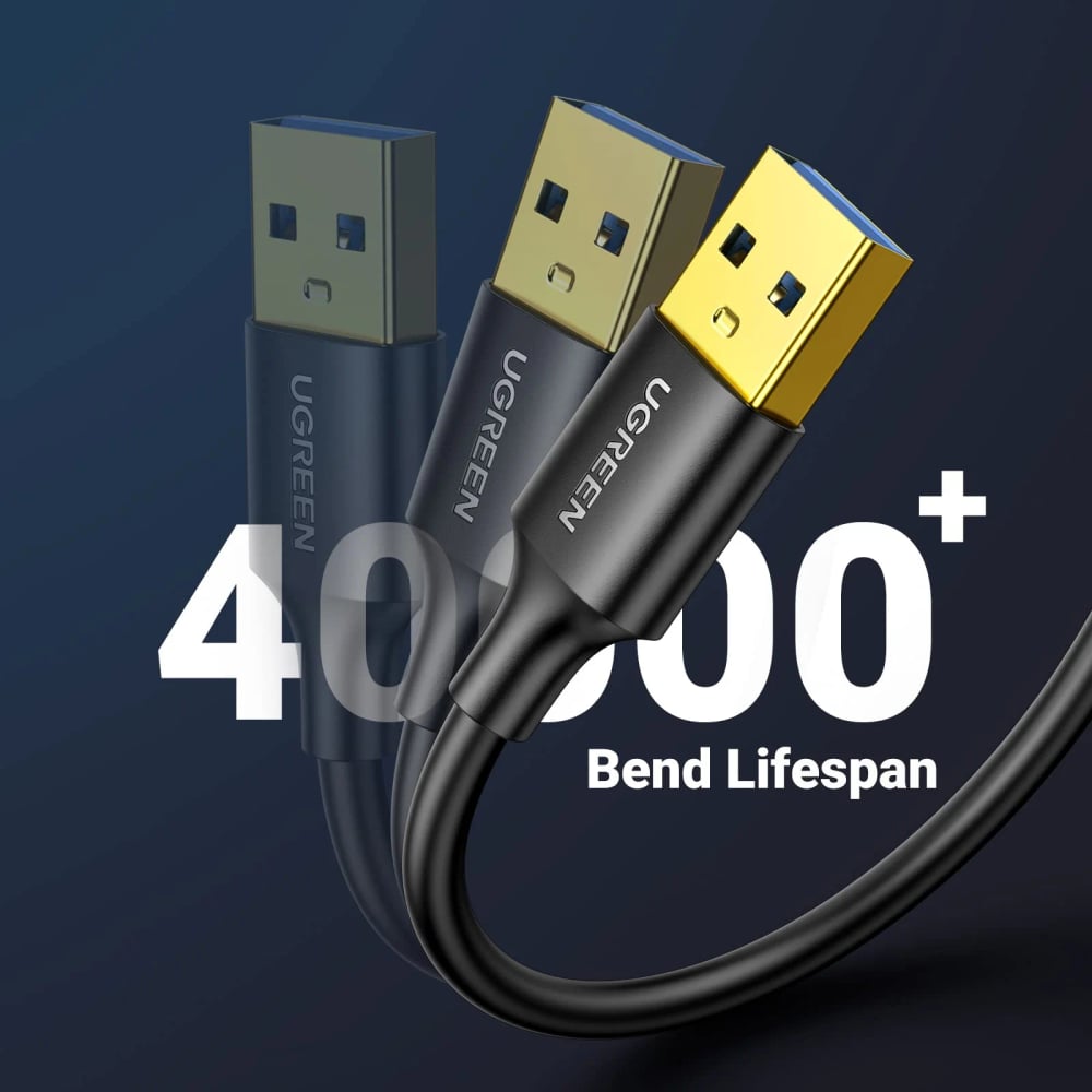 UGREEN USB-A 3.0 Male to Male Cable - 1 Meter