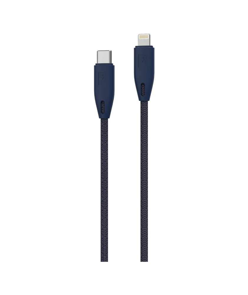 POWEROLOGY BRAIDED USB-C LIGHTNING CABLE-PD60W