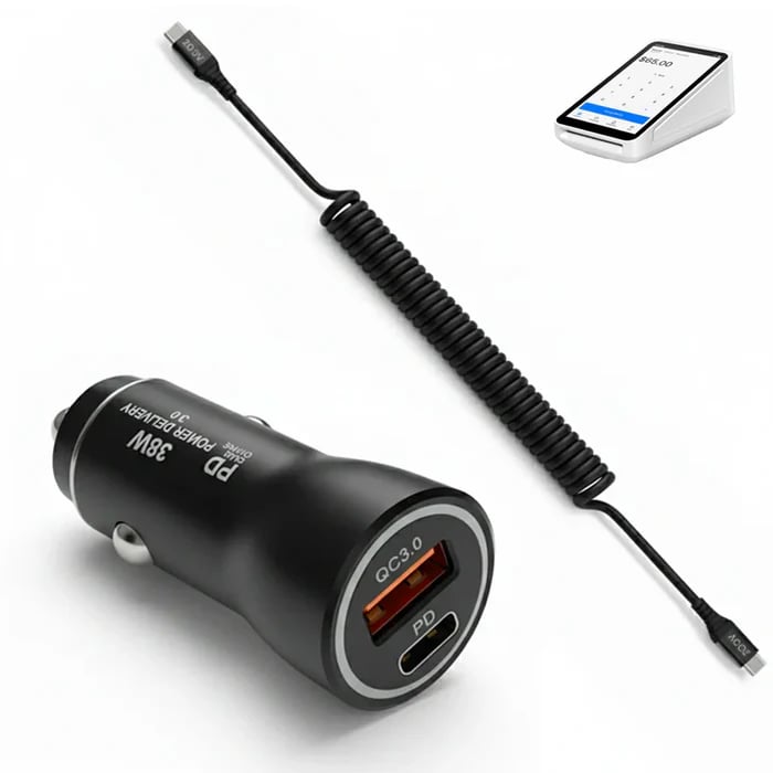 NYORK 2 IN 1 CHARGER - 38W USB-C TO L CHARGER HC-620