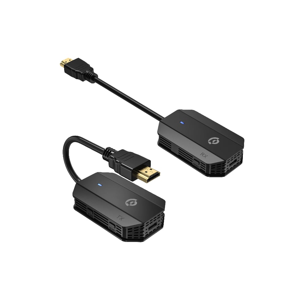 POWEROLOGY WIRELESS HDMI MIRRORING ADAPTER PAIR WITH USB-C CABLE