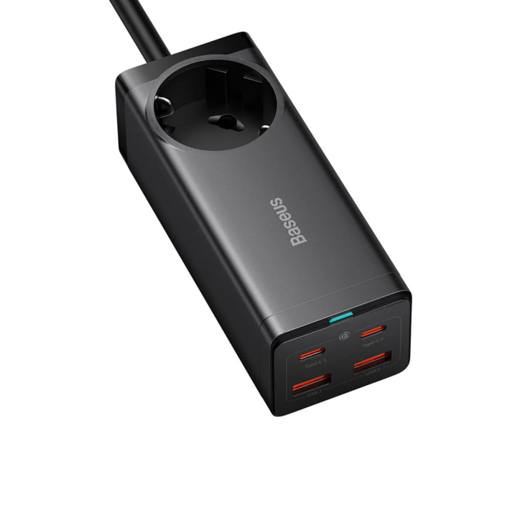 WIWU DESKTOP POWERSTRIP GAN 100W DUAL USB C DUAL USB A ADAPTER