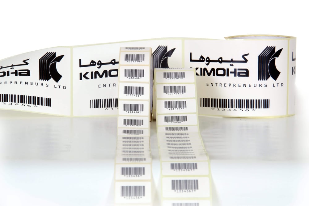 TS TTR BARCODE LABELS 60mmX40mm-1000
