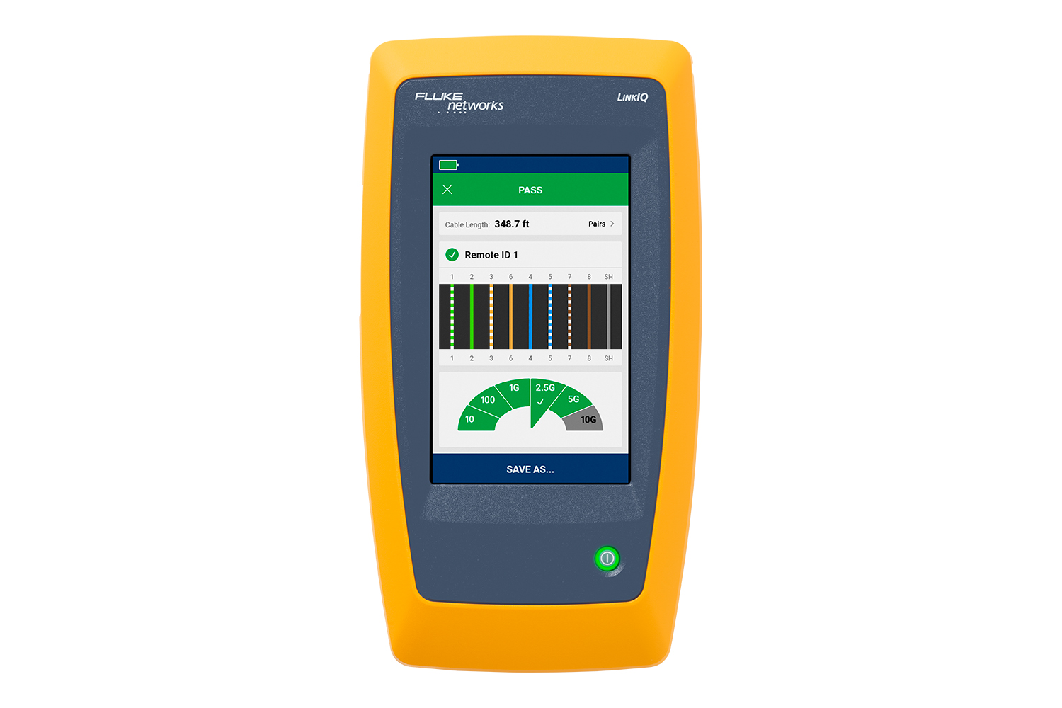 Fluke Networks LinkIQâ„¢ LIQ-KIT - Comprehensive Network Link Tester with Advanced Diagnostic Features